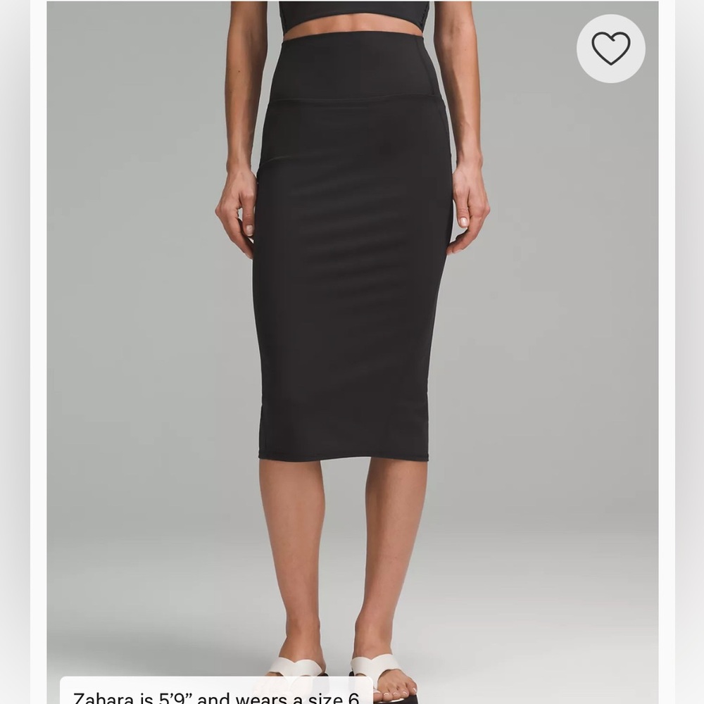 Lululemon Nulu Slim-Fit High-Rise Skirt